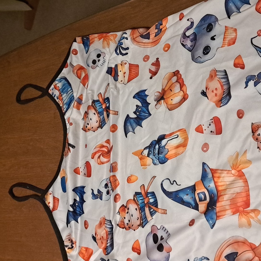 Halloween pajamas lots of strech 100% polyester (M Left) - Picture 2 of 5
